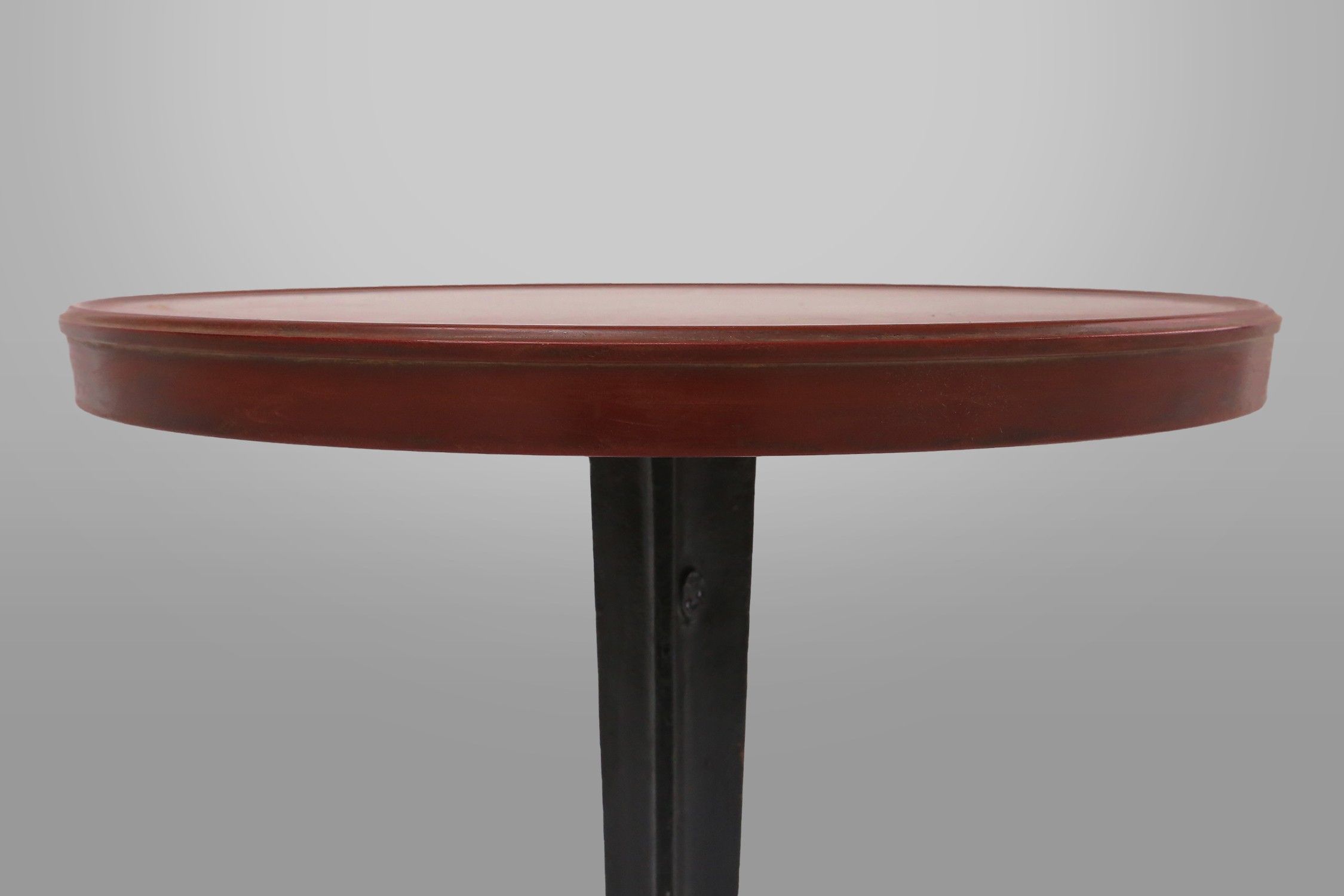 Rare Louis Vuitton cast iron bistro table with bakelite top 