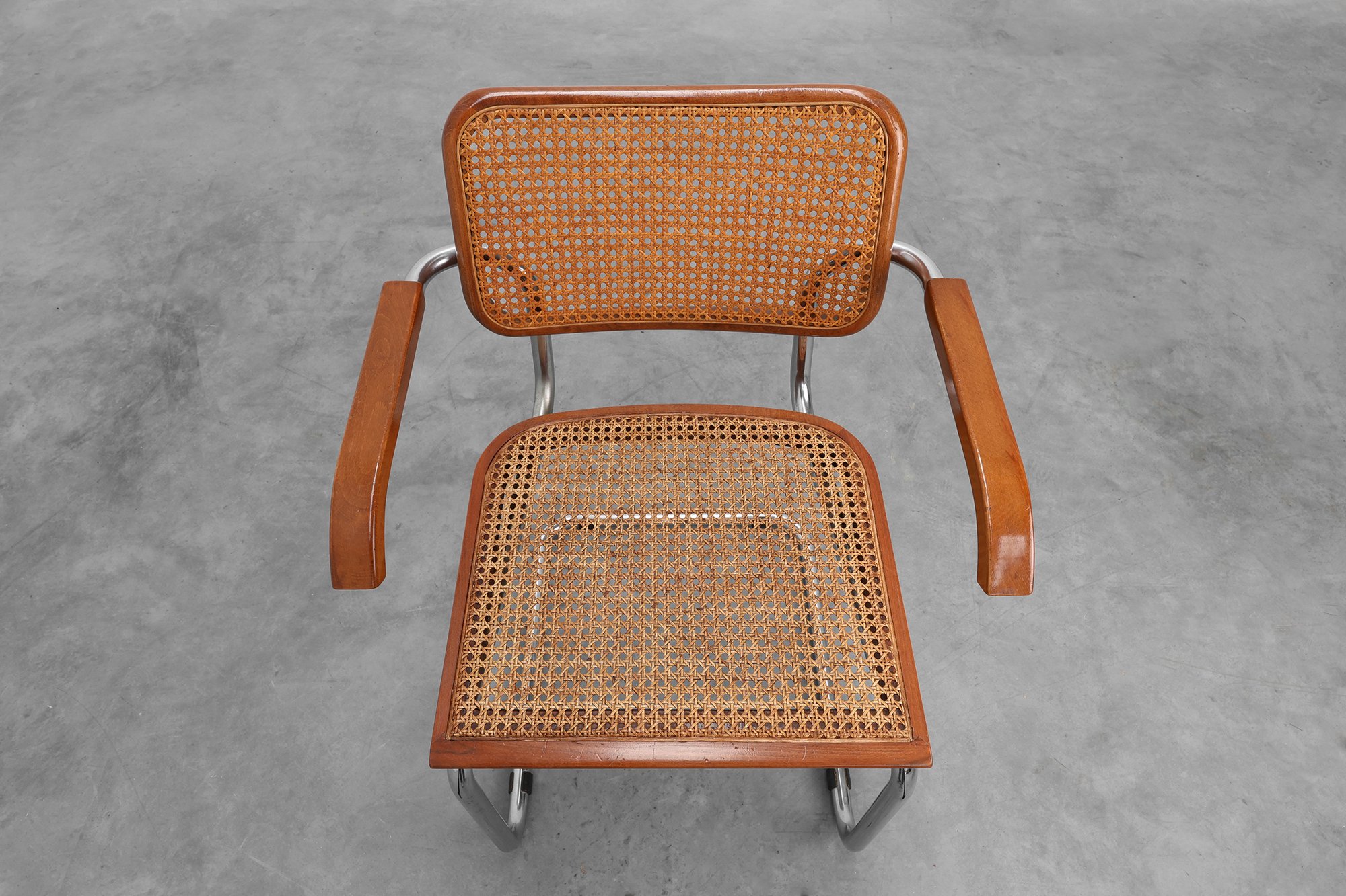 Bauhaus Cesca B64 Armchair by Marcel Breuer, Italy 1928thumbnail
