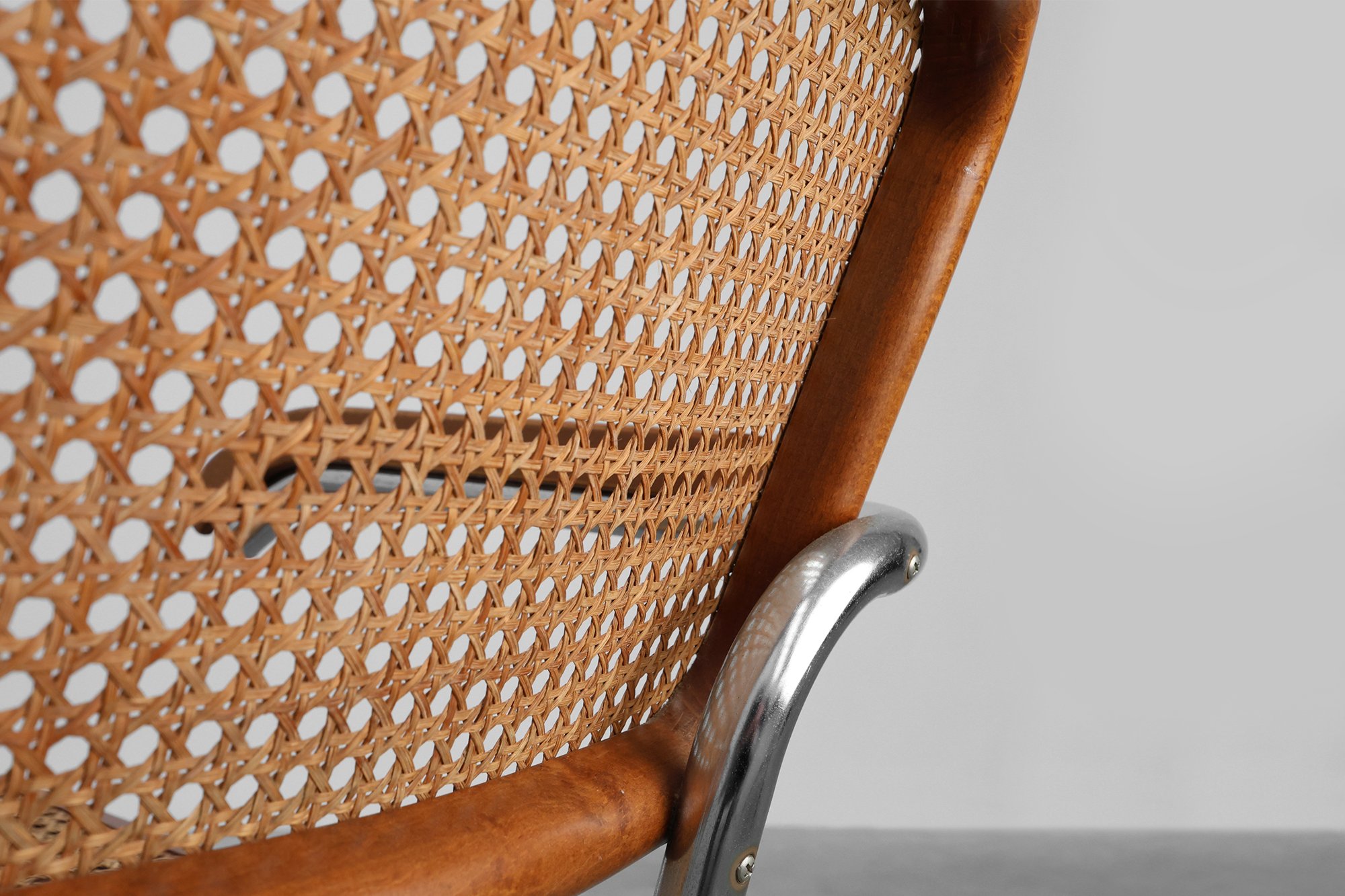 Bauhaus Cesca B64 Armchair by Marcel Breuer, Italy 1928thumbnail