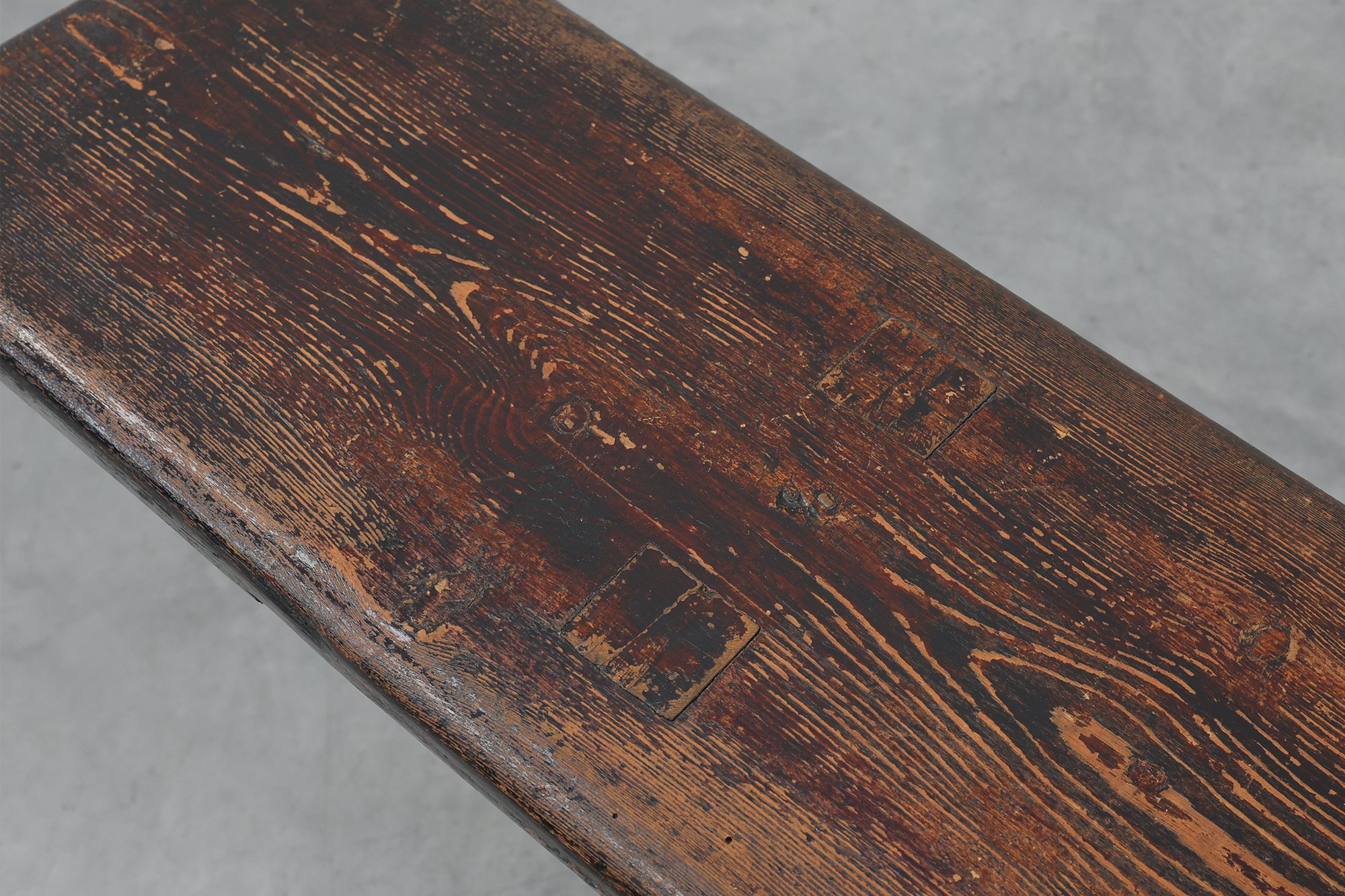 Rustic Oak Trestle Bench, France, 19th Centurythumbnail