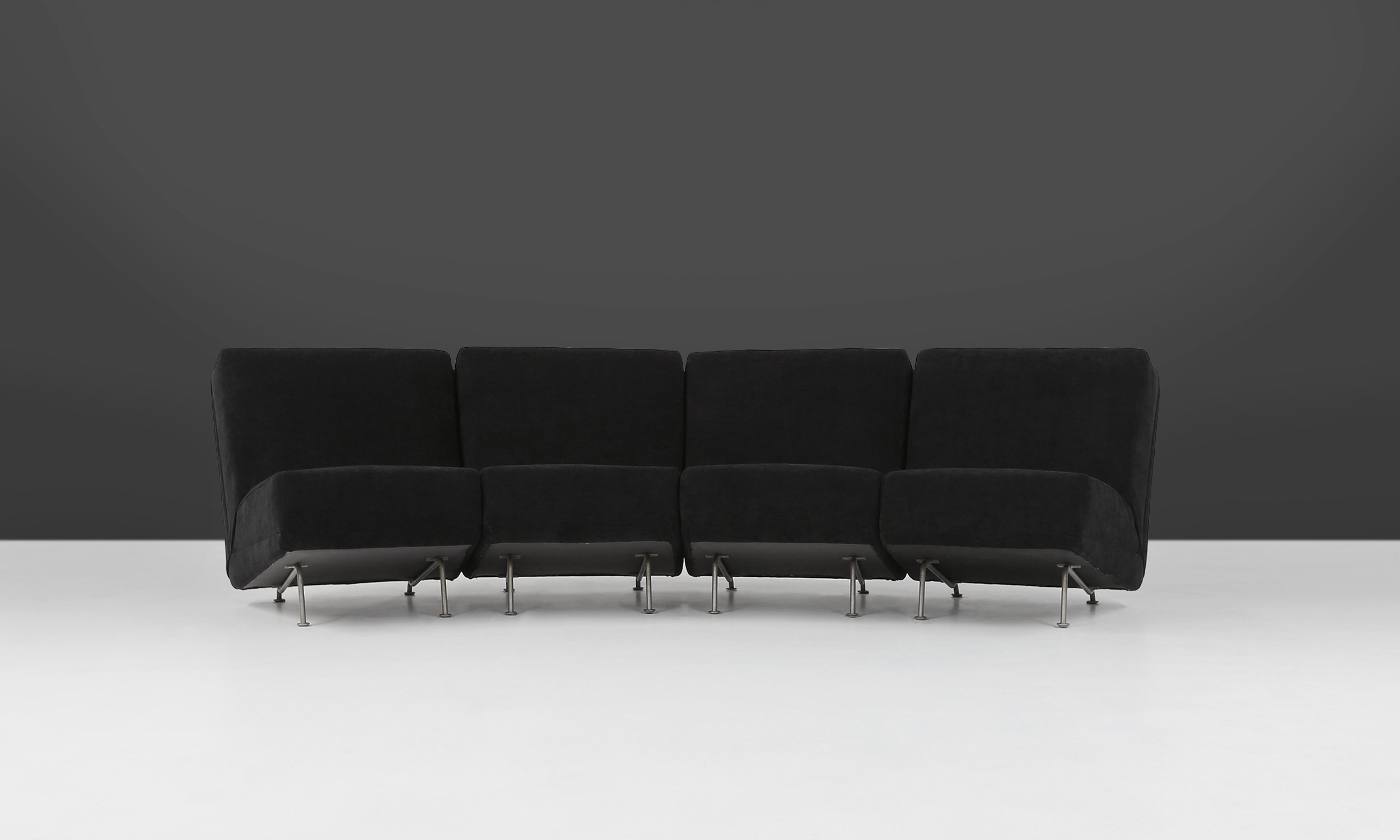 Sectional Sofa by the Dutch designer Theo Ruth for Artifort, 1950sthumbnail